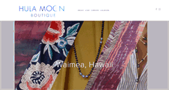 Desktop Screenshot of hulamoonboutique.com