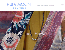 Tablet Screenshot of hulamoonboutique.com
